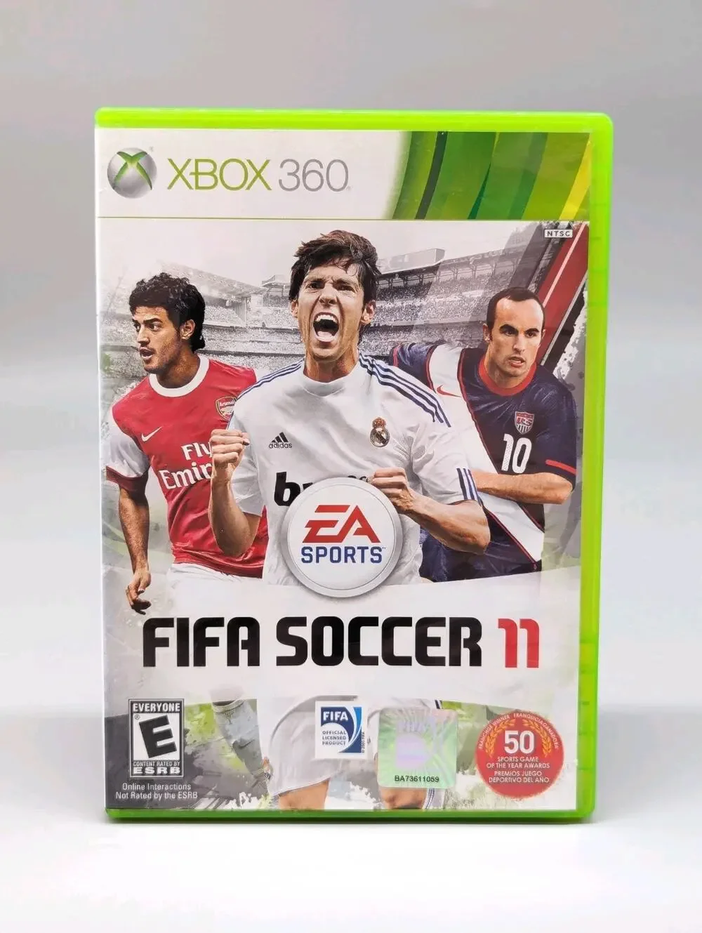 Fifa Soccer 11 Xbox 360 Original Replacement Case & Manual Only No game